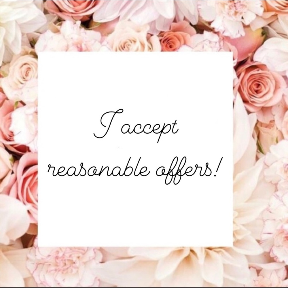 All offers welcome!